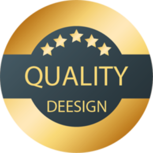 cropped quality design logo888